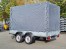 Verkaufsanh�nger STEMA 2000 KG 301x153x 180cm Innenh�he Anthrazit inkl. Alu Spriegel f�r Flohmarkt