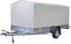 Neptun N18-380 1800kg 380x180x25cm Kippbar inkl. Kurbel l jetzt neu mit Stahl Rampe f�r Kleinwagen/ Smart Schneemobil Neu mit Stahlrampe